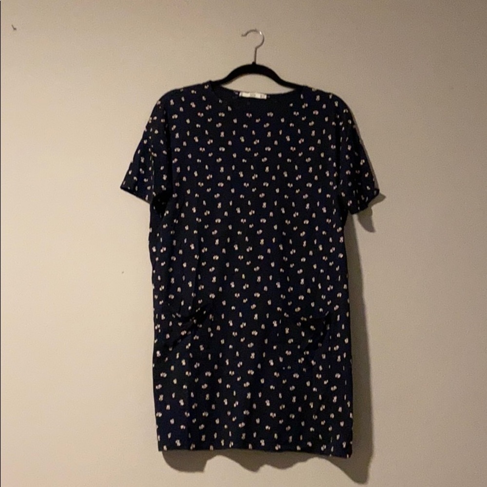 Floral shift dress